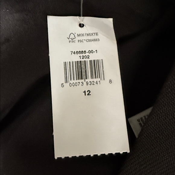 Banana Republic LIDO WIDE-LEG ITALIAN WOOL PANT, NWT, size 12 - Picture 6 of 6